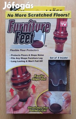 Csúszásgátló székláb asztalláb széklábpapucs 8db