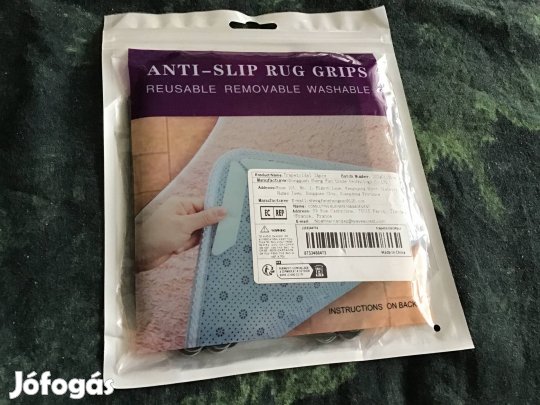 Csúszásgátló szőnyegrögzítő szalag(24db),újrahasználható