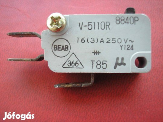 Csúszósarus mikrokapcsoló , használt