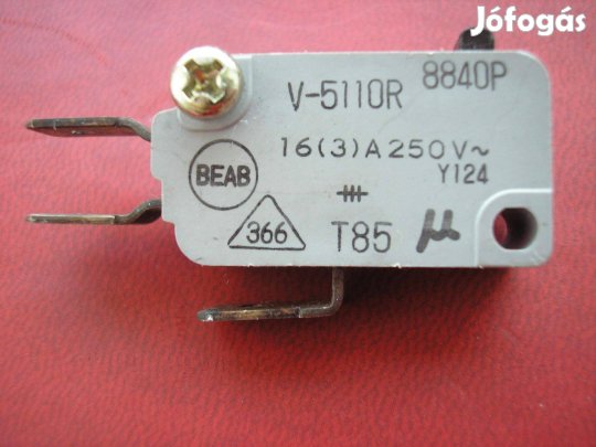 Csúszósarus mikrokapcsoló , japán