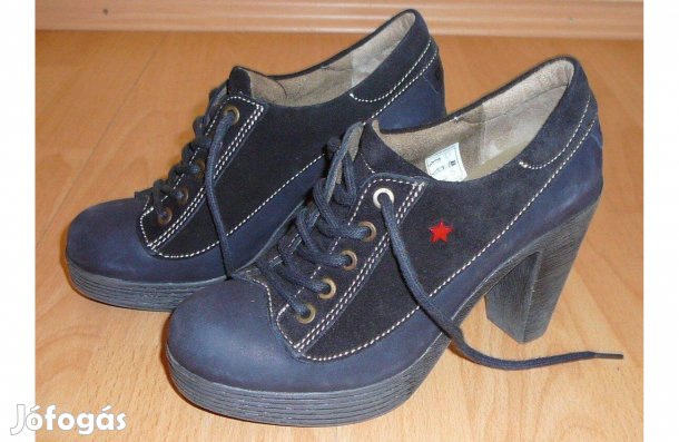 Cubanas, fekete női platform cipő. 38-as