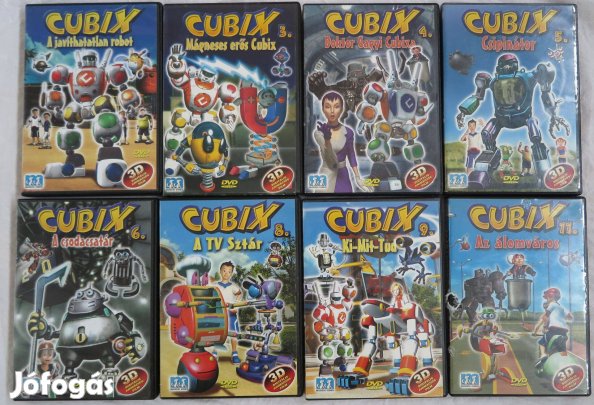 Cubix DVD sororzat gyerekeknek