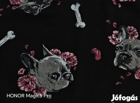 Cuki kutyás női pamut póló