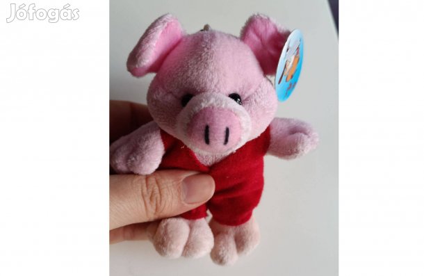 Cuki malacos kulcstartó, plüss