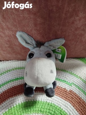 Cukifejek plüss szamár, új címkés, Big Headz