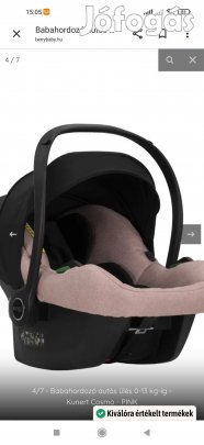 Cunert cosmo 0-13kg -ig babahordozó