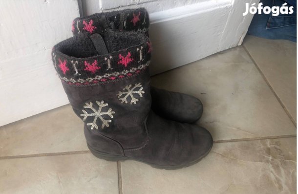 Cupcake 30 csizma hópelyhes