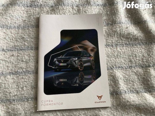 Cupra Formentor katalógus, prospektus, brosúra