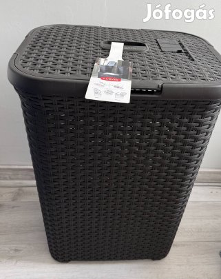 Curver style 60 l szennyeskosár tároló sötétbarna Új