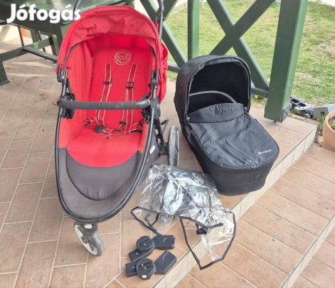 Cybex Eternis M3 sport babakocsi mózes kosárral