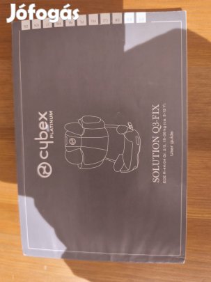 Cybex Platinum Solution Q3-Fix autós gyerekülés