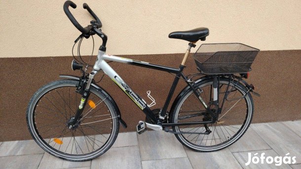 Cyco 28"-os, aluvázas, agydinamós, teleszkópos, minőségi trekking