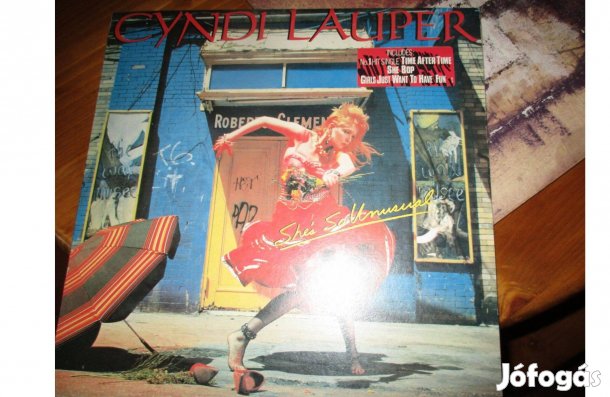 Cyndy Lauper bakelit hanglemez eladó