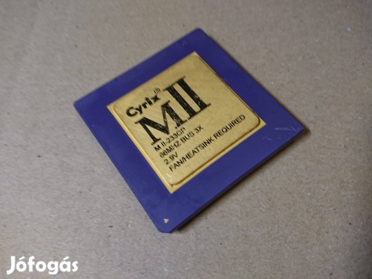 Cyrix MII CPU processzor 