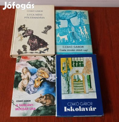 Czakó Gábor könyvcsomag / 4 db könyv