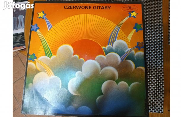 Czerwone gitary bakelit hanglemez eladó