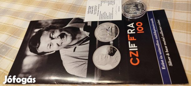 Cziffra György ezüst emlékérme