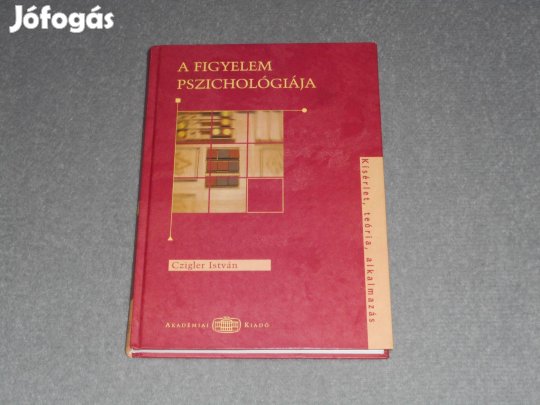 Czigler István - A figyelem pszichológiája Kísérlet, teória alkalmazás