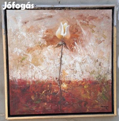 Czinege Zsolt :Modern absztrakt virágkompozíció