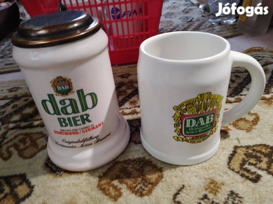 DAB Bier sörös korsók párban