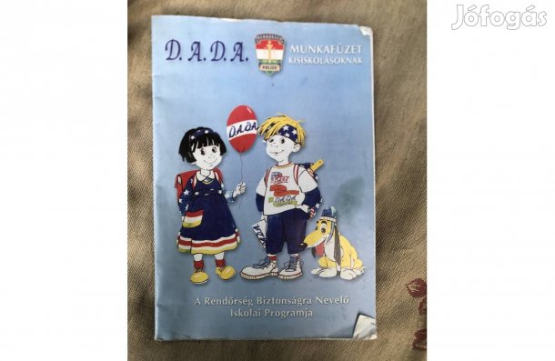 DADA munkafüzet biztonságra neveliő füzet 1500 Ft