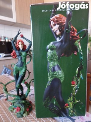 DC Cover Girls, Poison Ivy.Nagyon Ritka! 35cm,Porcelán Szobor Ritka!