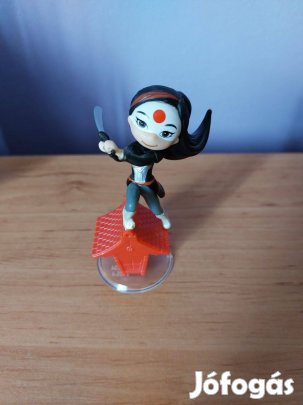 DC Super Hero Girls japán szamuráj anime kawaii mini Katana baba