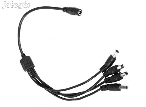 DC Táp 4-es Y Elosztó Adapter Kábel pl. LED szalag -hoz (_)