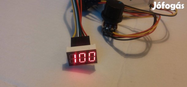 DC motor PWM fordulatszám szabályzó 50 V max 60 A