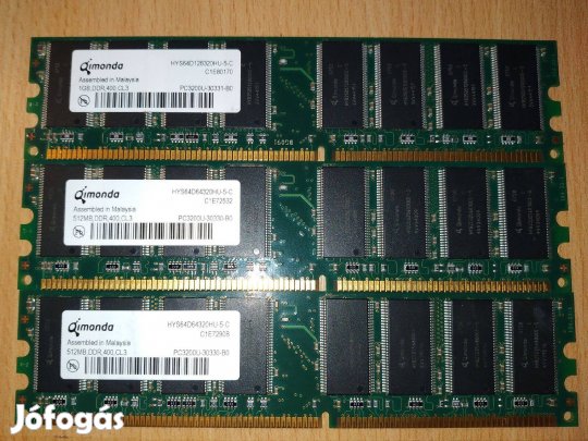 DDR1 400 2Gb CL3 (Qimonda)