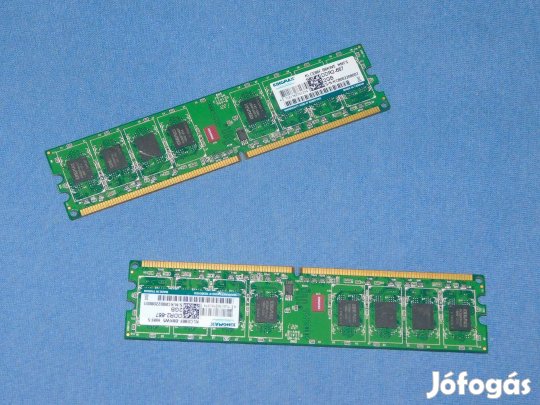 DDR2-es RAM-ok, memóriák, PC2 memóriamodulok, többféle