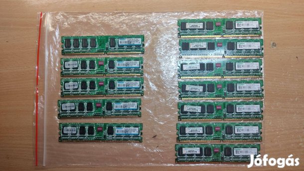 DDR2-es memória eladó 1GB/512MB