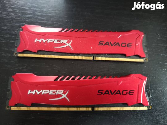 DDR3 Kingston Hyperx Savage 2400MHz 8GB Kit - HX324C11SRK2/8