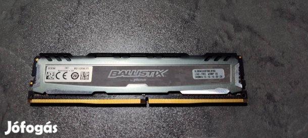 DDR4 1x8gb Micron ballistix 2400Mhz