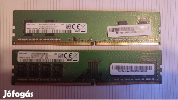 DDR4 - 2400T - 16GB (2x8GB) - PC-hez Samsung