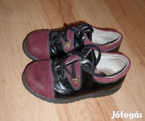 DELTA Flyer Ega 23-as kívül-belül bőr kislány félcipő