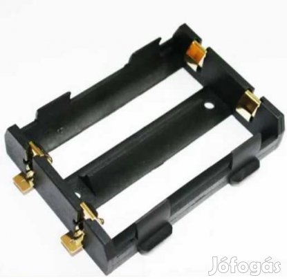 DIY SMD Cellatartó 26650 2db-os Réz Érintkezőkkel (5496)