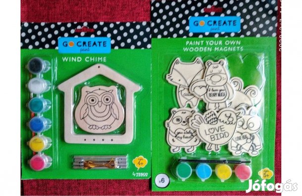 DIY hűtőmágnes Vagy Szélcsengőkészítő csomag Kézműves játék Bontatlan