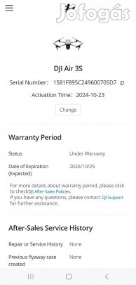 DJI Air 3S Flymore Combo Drón szett Garancia!!