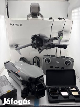 DJI Air 3S - Prémium Drón Szett (Garanciális) jó