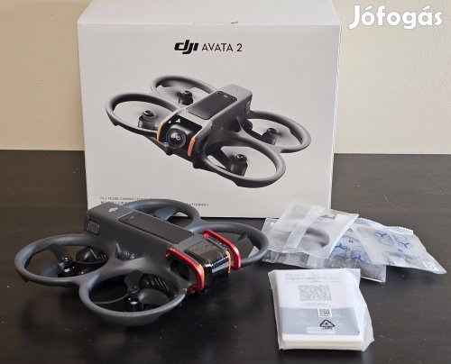 DJI Avata 2 drón akkumulátorral és Care Refresh biztosítással
