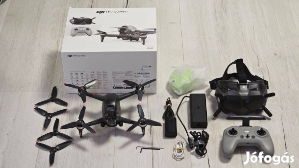 DJI FPV Combo drón szett újszerű állapotban