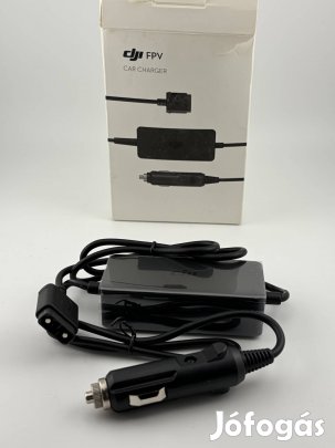 DJI FPV Gyári Új Autós Töltő - Eredeti tartozék