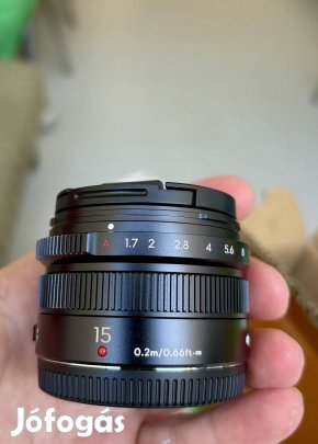 DJI Leica 15 mm 1.7 m4/3 objektív (Panasonic/Olympus)