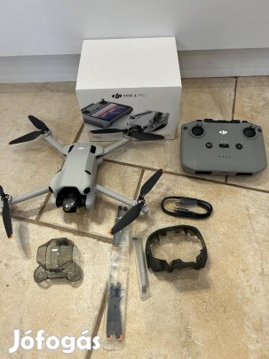 DJI Mini 4 Pro Új Dron 2 év garanciával eladó