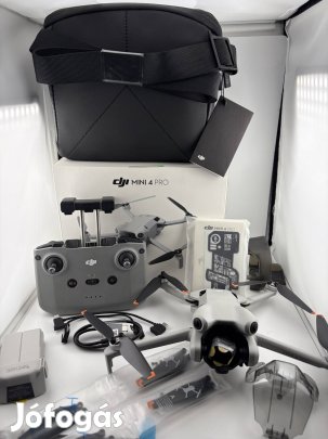 DJI Mini 4 Pro - Új állapotú, Aktiválatlan, 2 év garancia