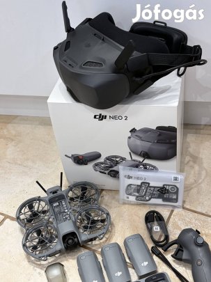 DJI Neo 2 Motion Fly More Combo - Új állapot, garanciális