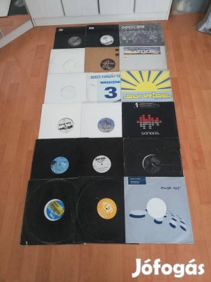 DJ vinyl lemez használt, 18db vegyesen eladó?