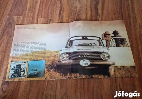 DKW F 102 Prospektus 1965 Ritkaság !!!