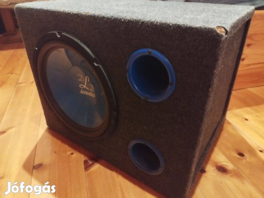 DLD 500+ Reflex 50L Autóhifi Mélyláda 30Cm mélyhangszóróva